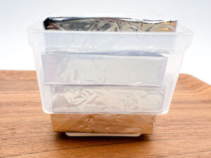 ダイソーベビーチーズストッカー