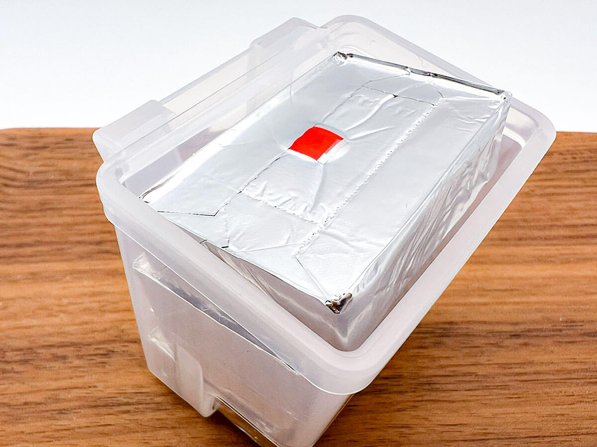 ダイソーベビーチーズストッカー