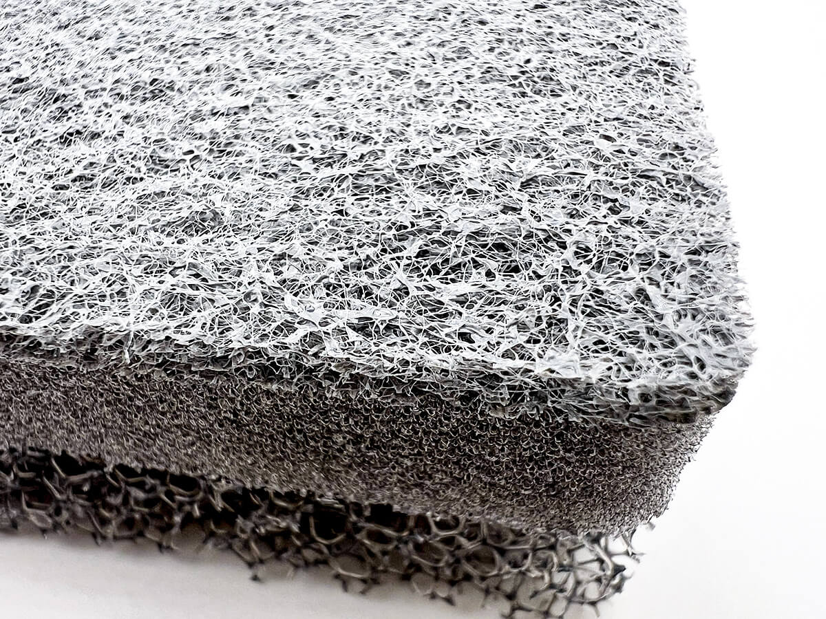 無印良品ウレタンフォーム三層スポンジ/グレー 3個入