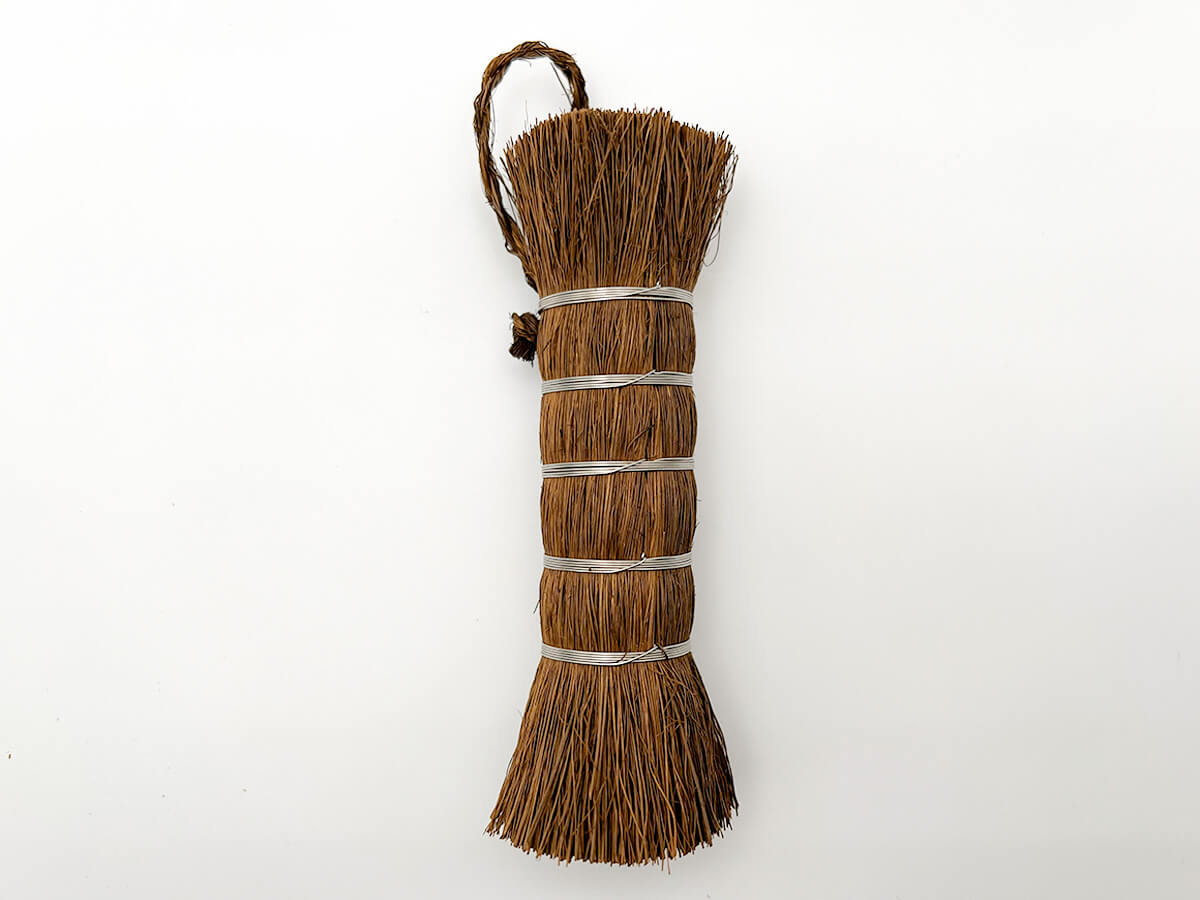 シュロの棒たわし　大