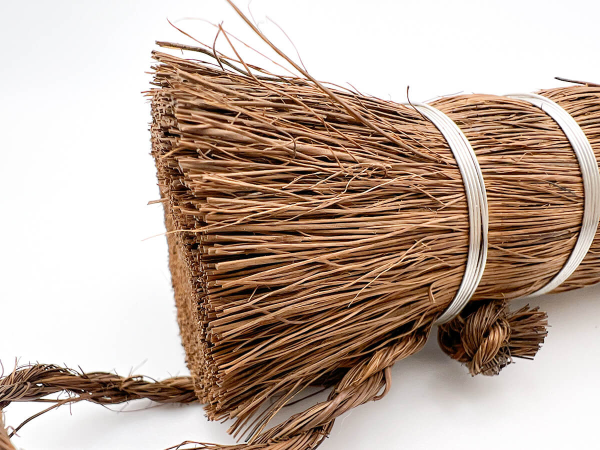 シュロの棒たわし　大