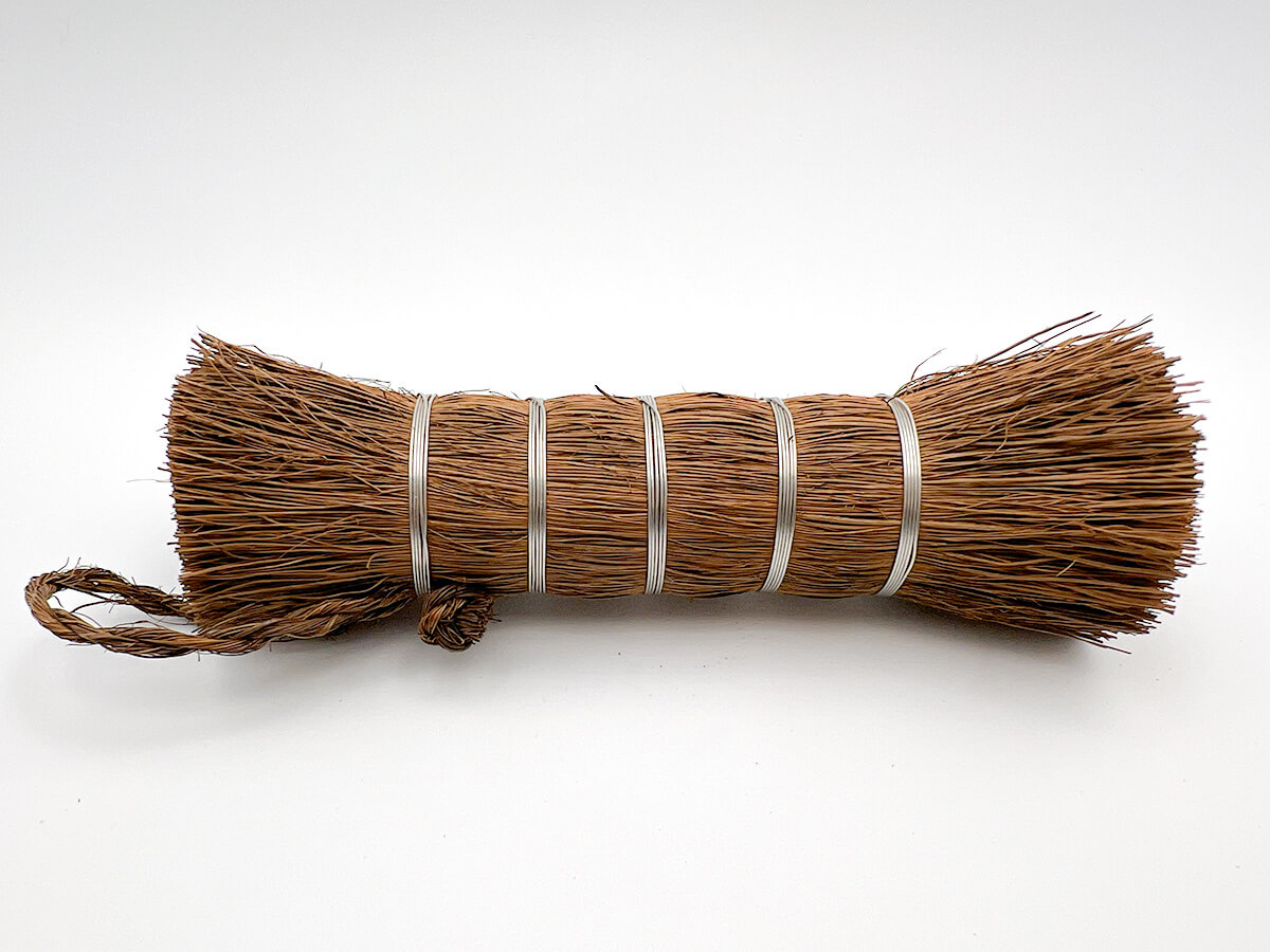 シュロの棒たわし　大