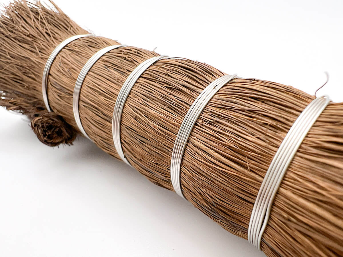 シュロの棒たわし　大