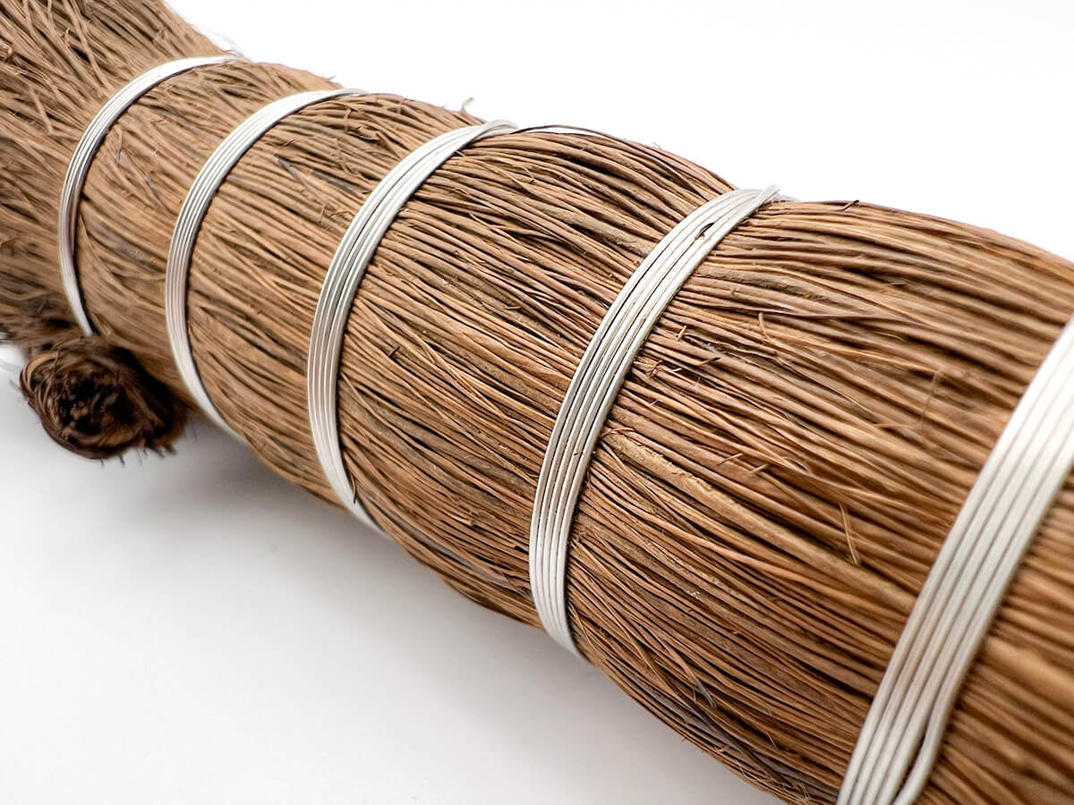 シュロの棒たわし　大