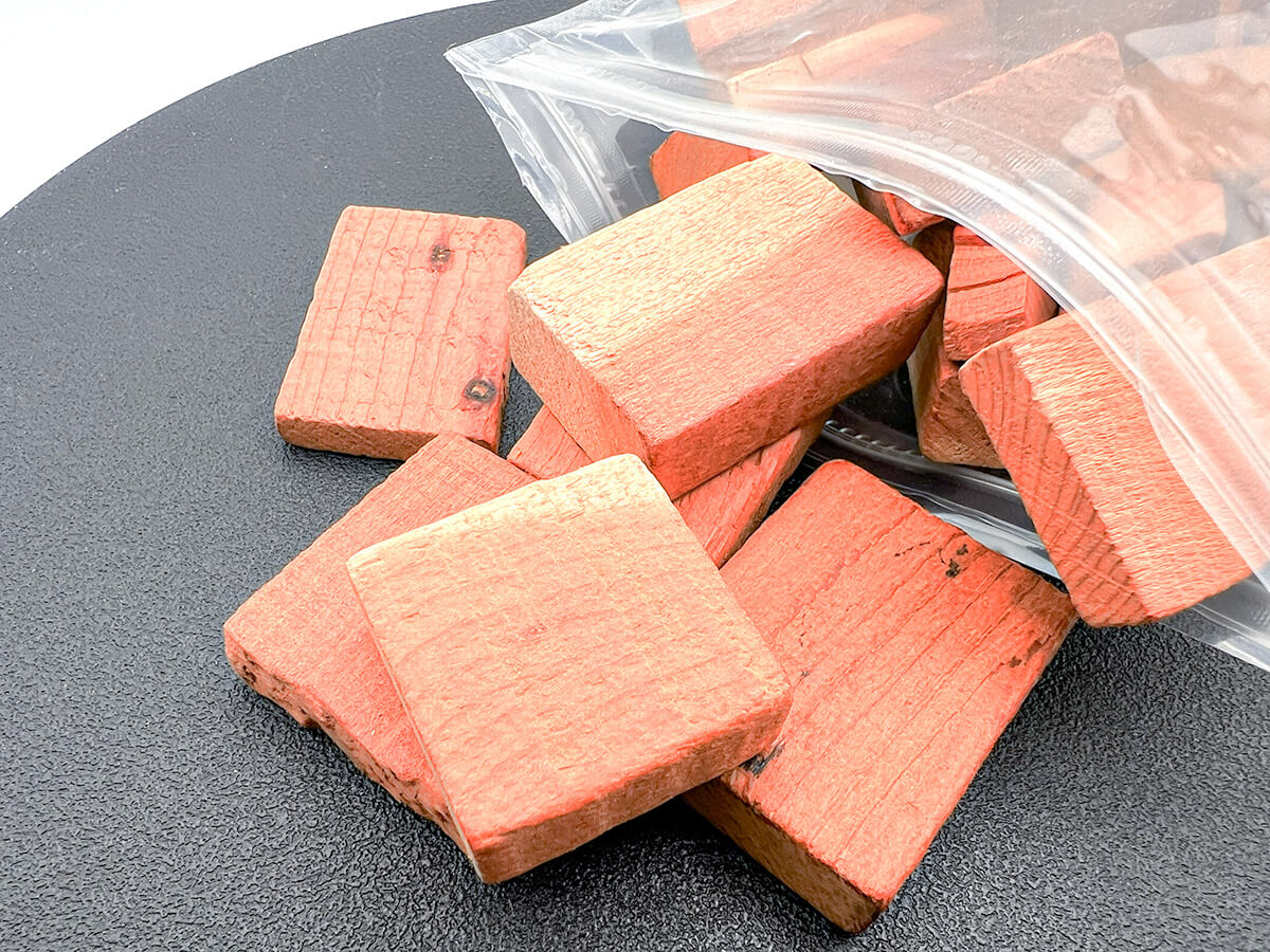 無印良品不揃いレッドシダーブロック