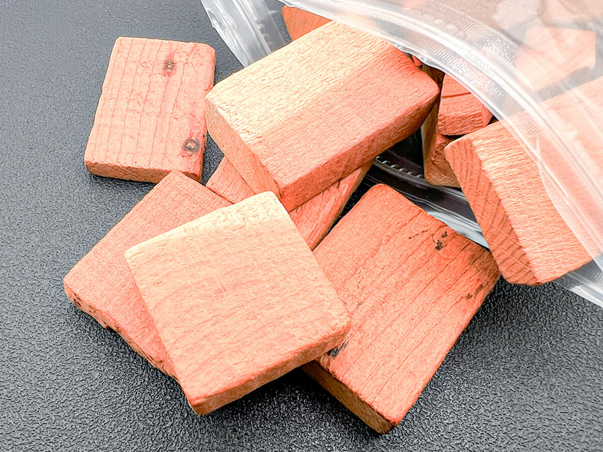 無印良品不揃いレッドシダーブロック