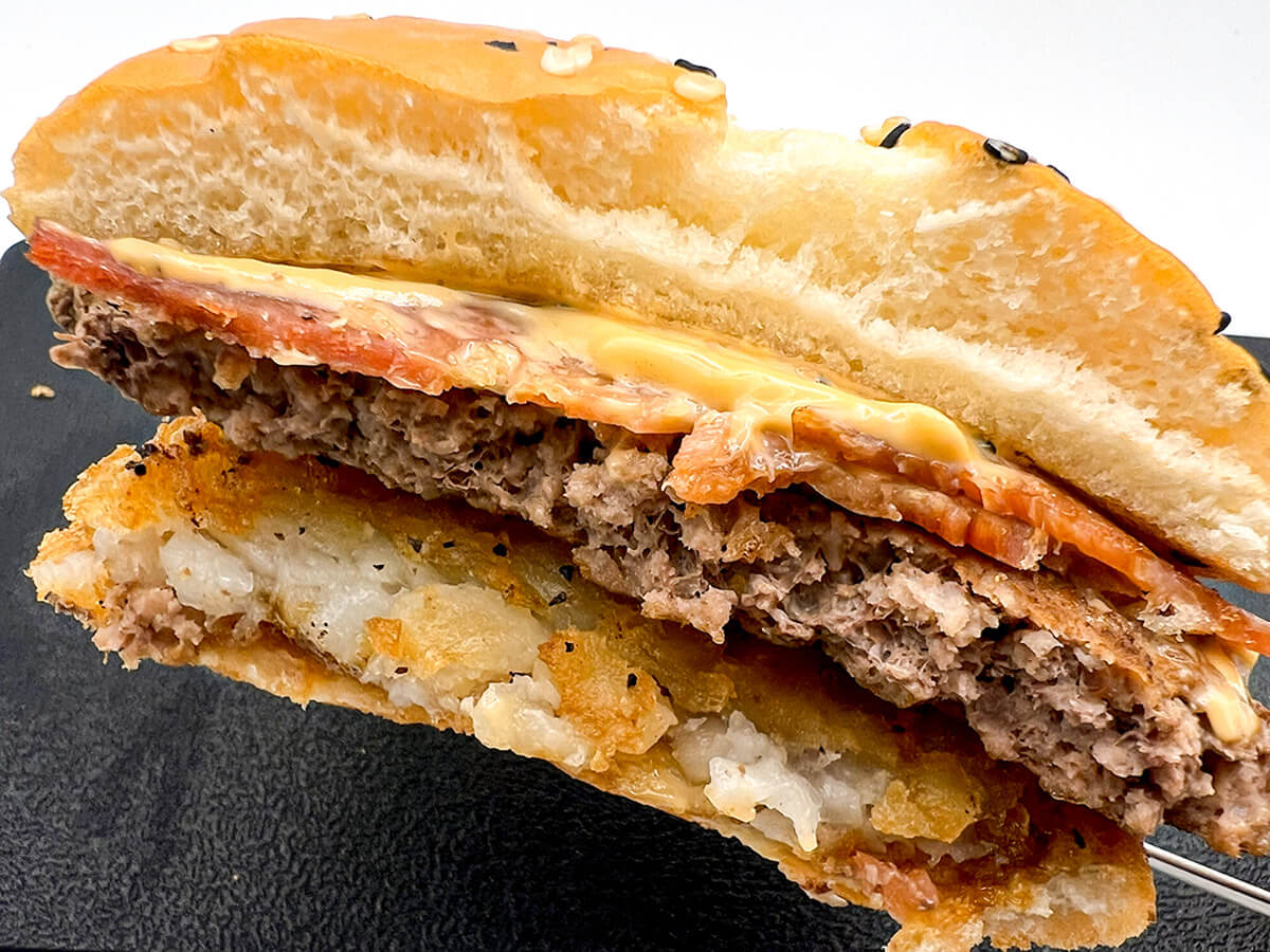 マクドナルド　ザク切りポテト&肉厚ビーフ やみつきコンソメペッパーマヨ