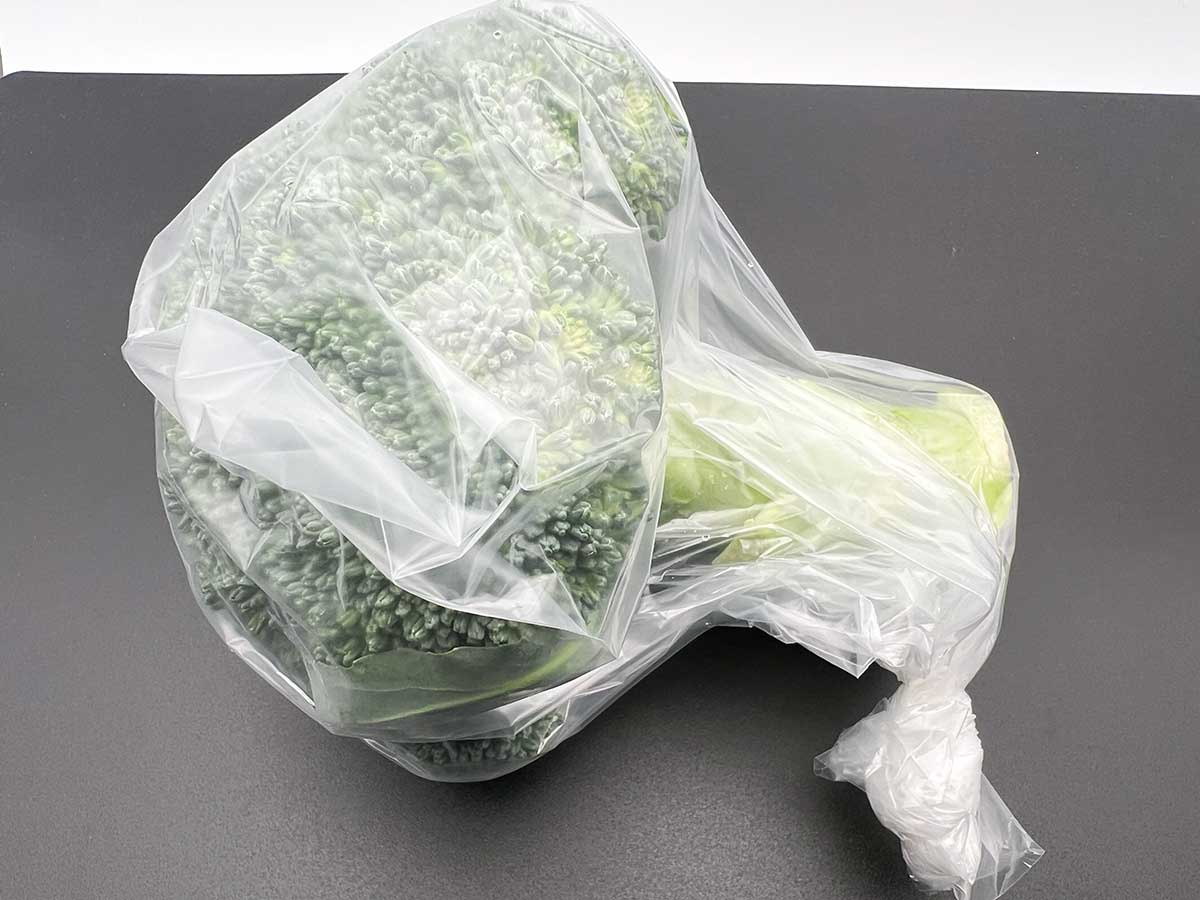 無印良品野菜や果物の鮮度を保つポリエチレン袋