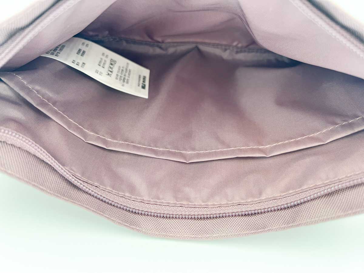 無印良品ポーチとしても使える　撥水サコッシュ