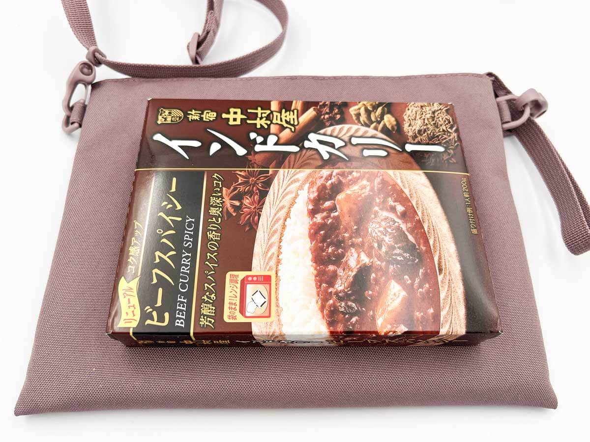 無印良品ポーチとしても使える　撥水サコッシュ