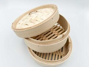 3COINSせいろ2段：19cm／KITINTO