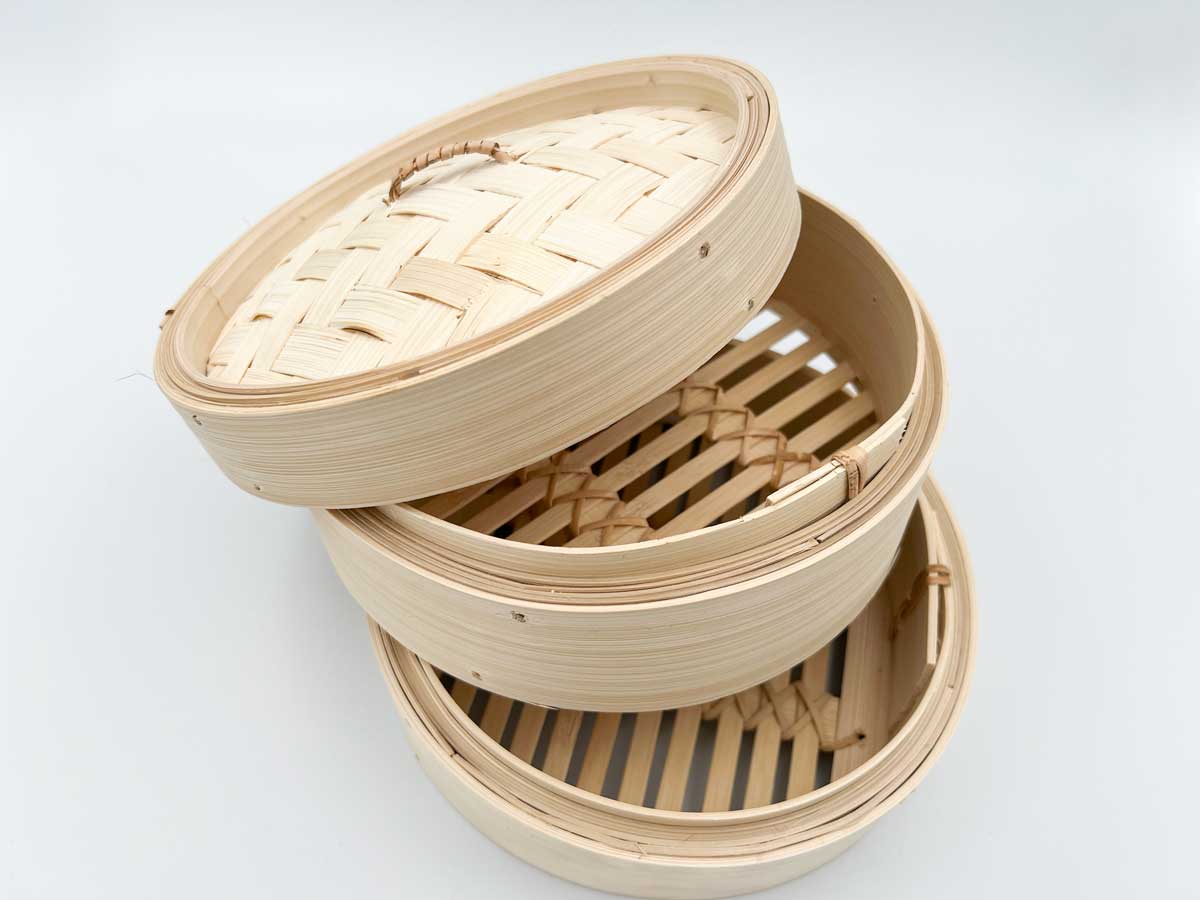 3COINSせいろ2段:19cm/KITINTO