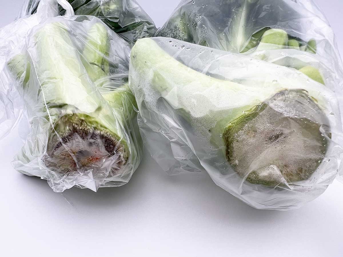 無印良品野菜や果物の鮮度を保つポリエチレン袋