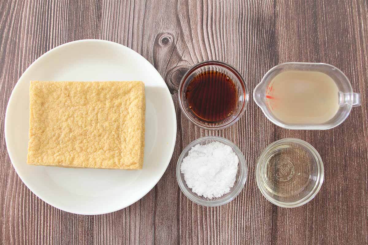 栗原はるみさん「厚揚げの甘辛煮」