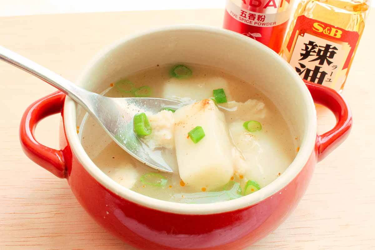 リュウジさん「鶏餅湯（ジーモアチータン）」