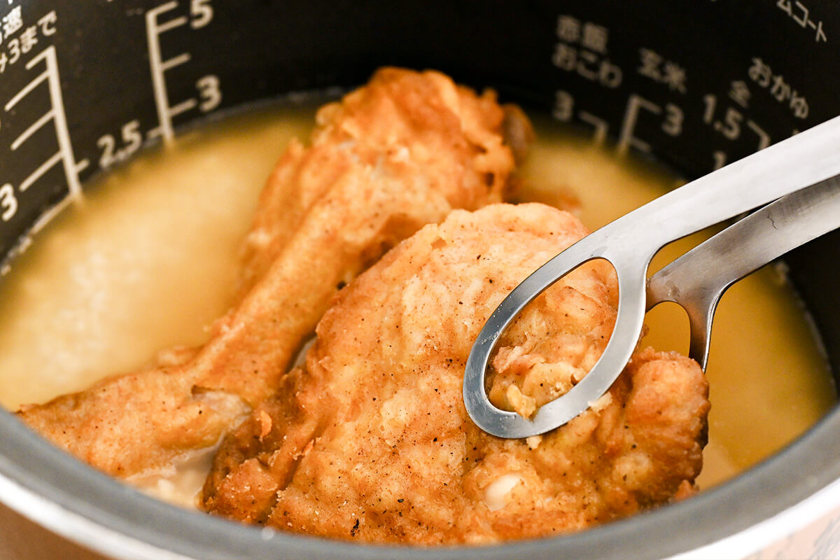やっぱ、ケンタッキーすごいわ！「別次元の旨さ」「絶対また作る」炊き込みご飯レシピが感動レベル