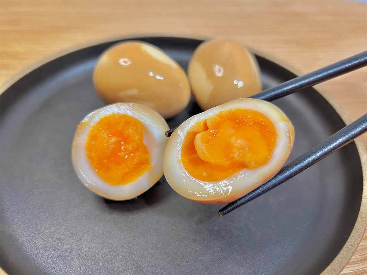 栗原はるみさん「酢じょうゆ卵」