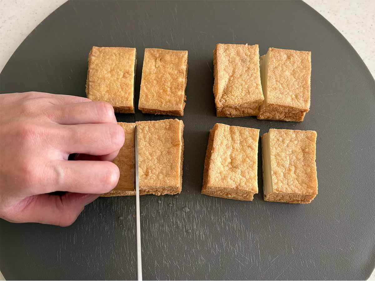 タサン志麻さん「厚揚げの照り焼き 薬味タルタル添え」