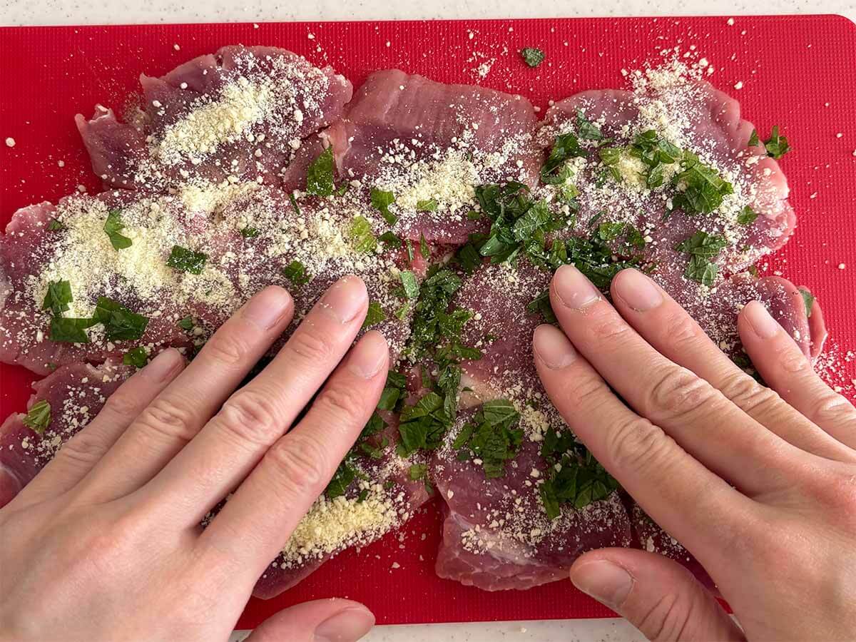 タサン志麻さん「青じそとチーズのピカタ」