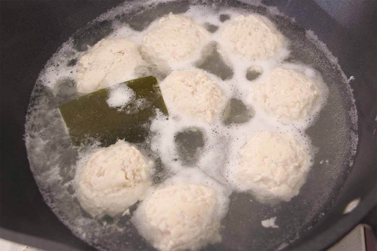 笠原将弘さん「ふんわりつくねの照り焼き」