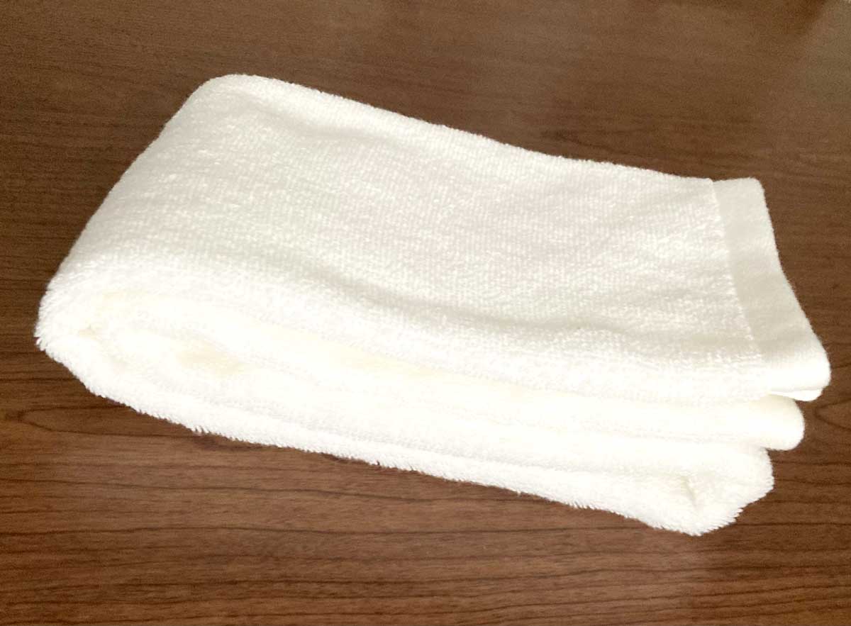 無印良品ふっくらパイルフェイスタオル