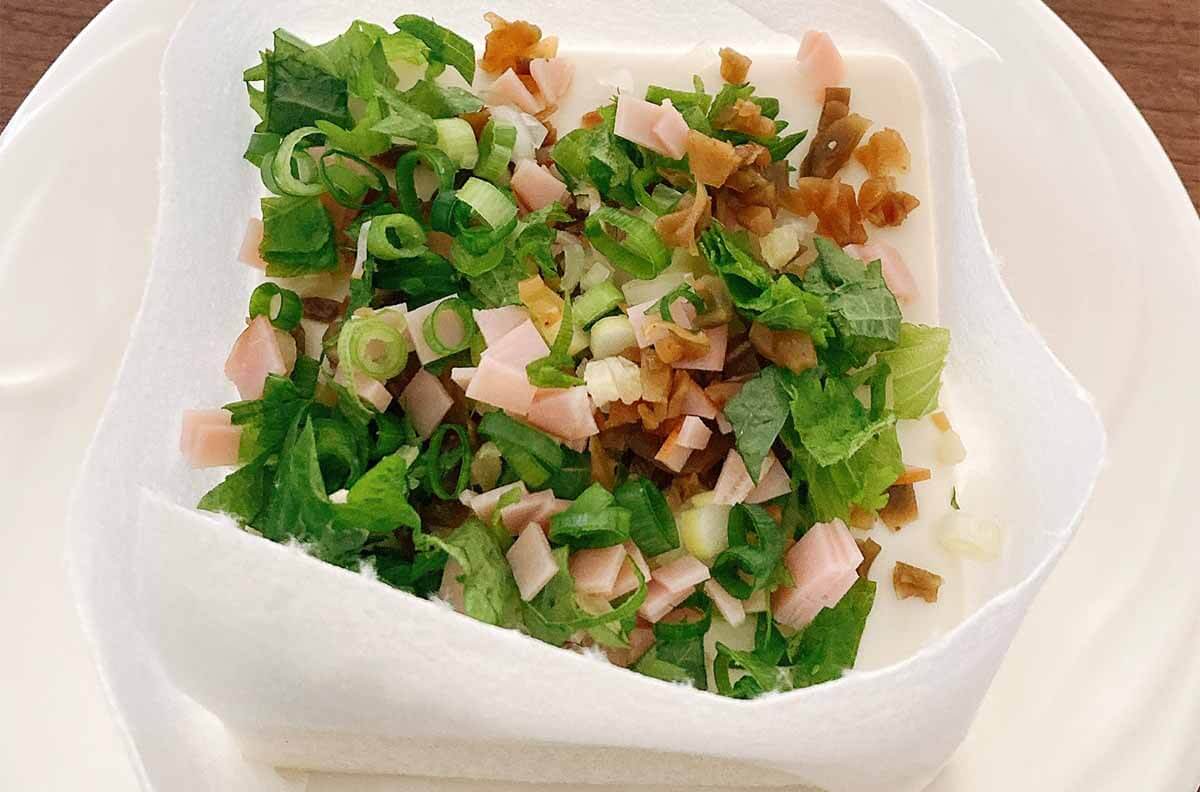 栗原はるみさん「ごちそう冷ややっこ」