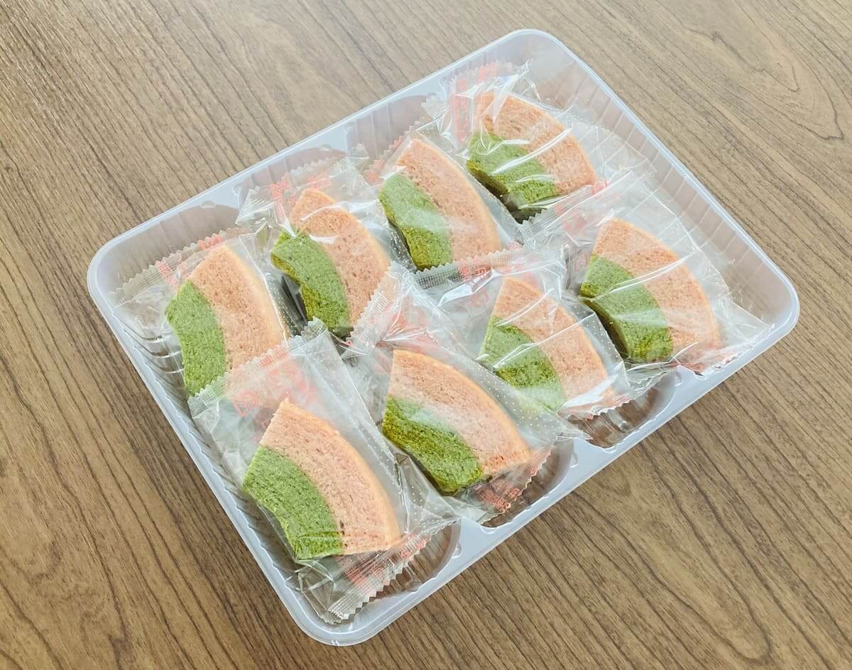 無印良品「桜と抹茶のカットバウム」