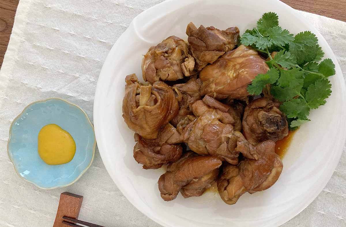 栗原はるみさん「鶏の骨付き肉のしょうゆ煮」