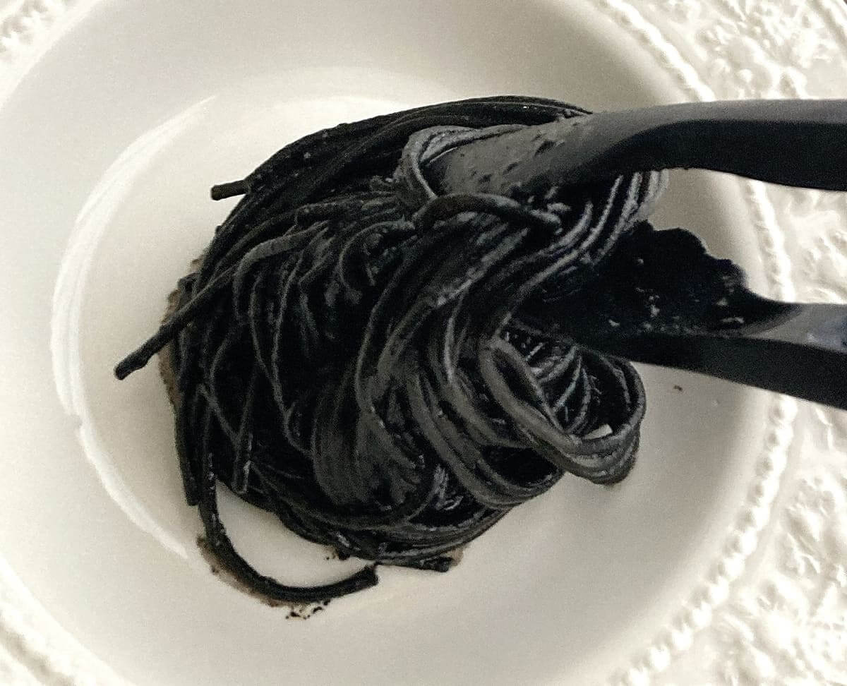 無印良品「あえるだけのパスタソース いかすみ」