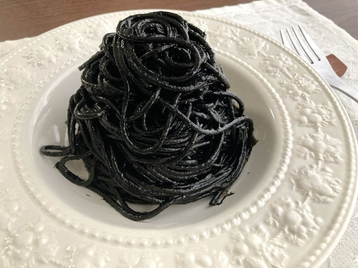 無印良品「あえるだけのパスタソース いかすみ」