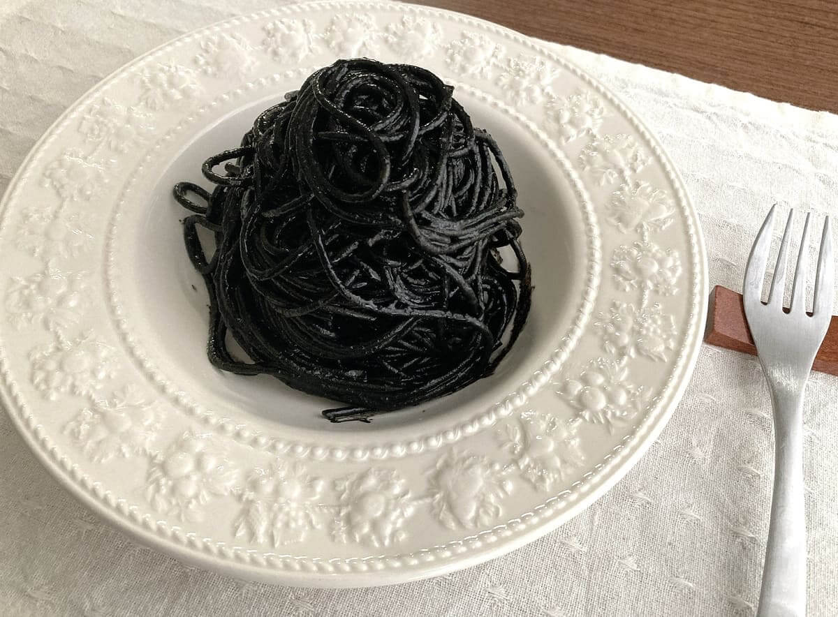 無印良品「あえるだけのパスタソース いかすみ」