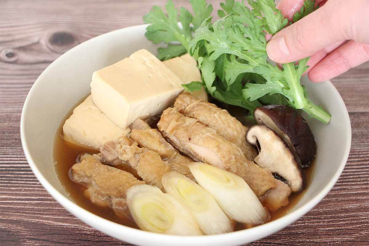 笠原将弘さん「鶏豆腐」