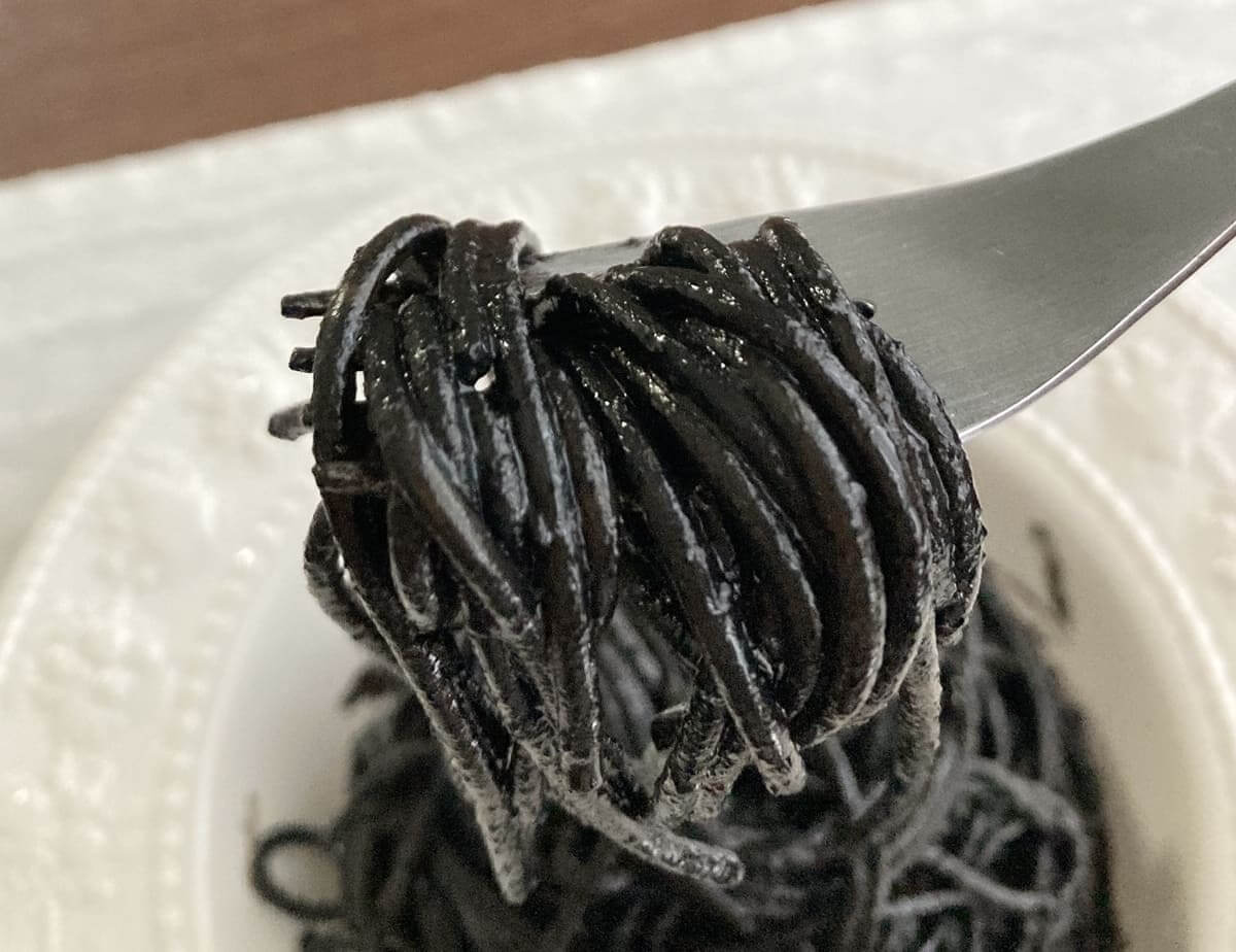 無印良品「あえるだけのパスタソース いかすみ」