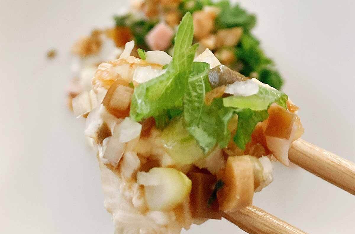 栗原はるみさん「ごちそう冷ややっこ」