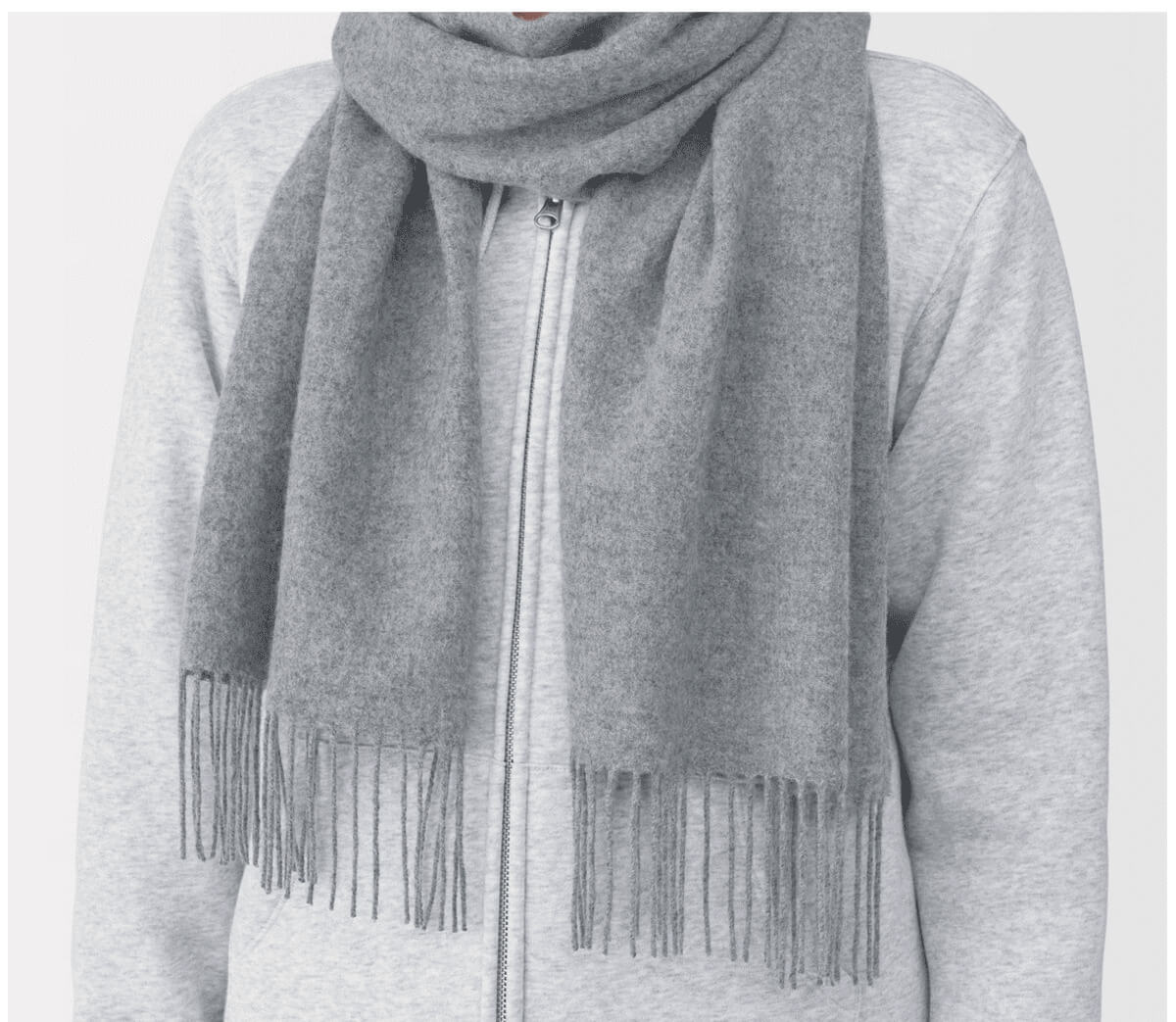 無印良品ふっくらウール マフラー