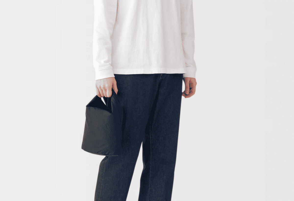 無印良品たためる　撥水手提にもなるショルダーバッグ（小）