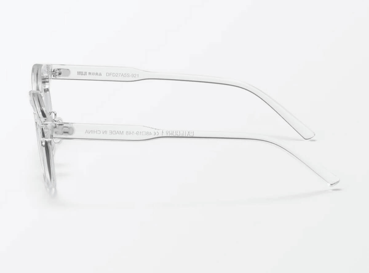 無印良品ＵＶ４００カット　ボストン型　サングラス