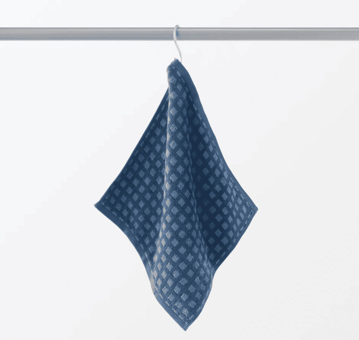 無印良品ふっくらパイルハンドタオルループ付き(柄)