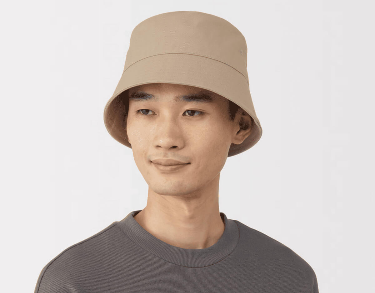 無印良品ＵＶカットコットンツイル　バケットハット