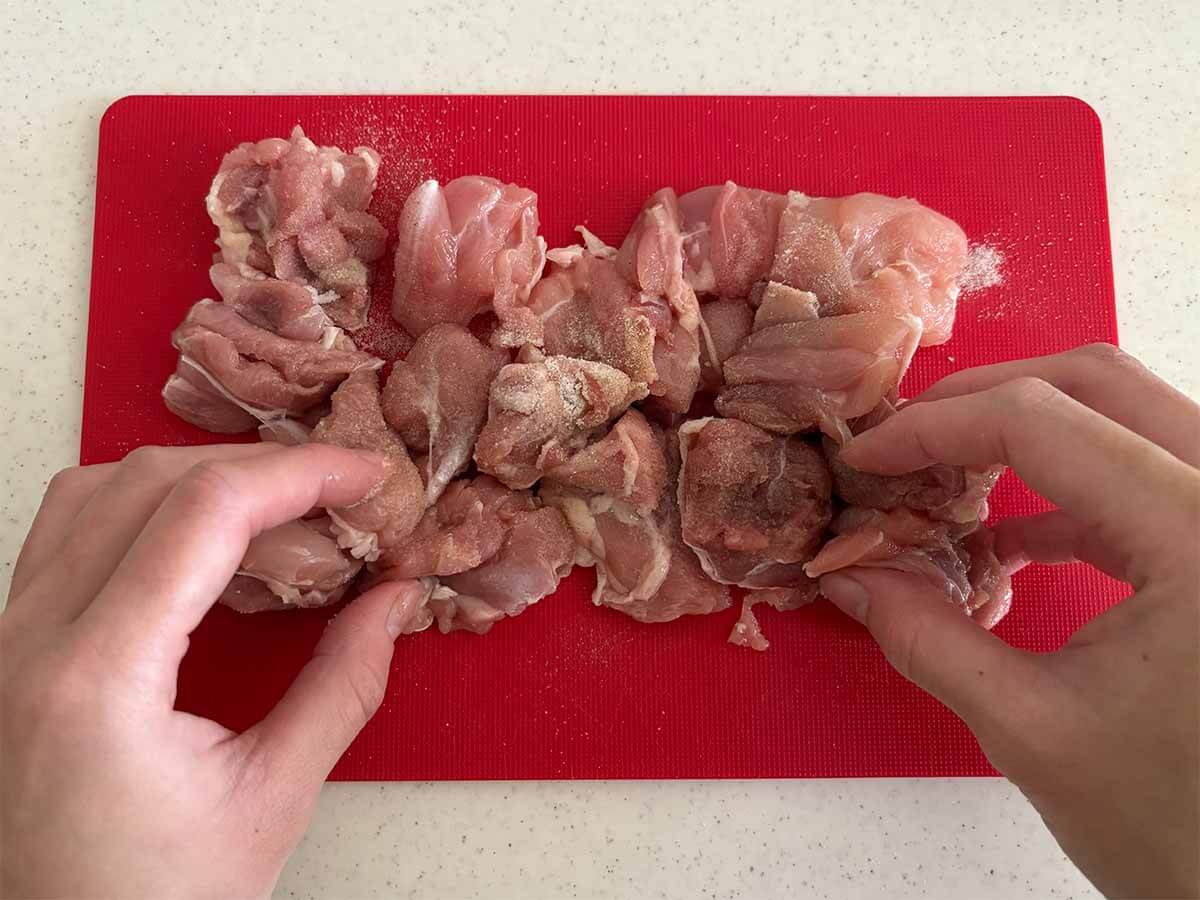 タサン志麻さん「カリカリじゃがいもと鶏のソテー」