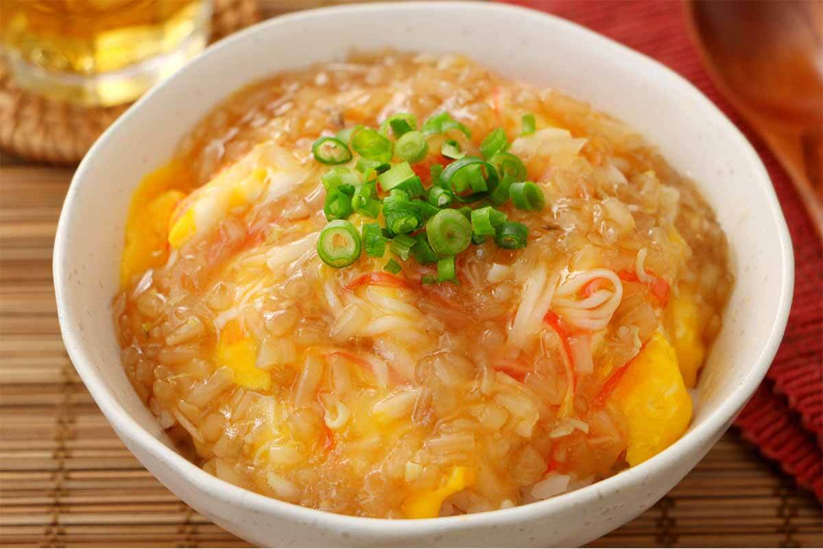 笠原将弘さん「もやしあんの和風天津丼」