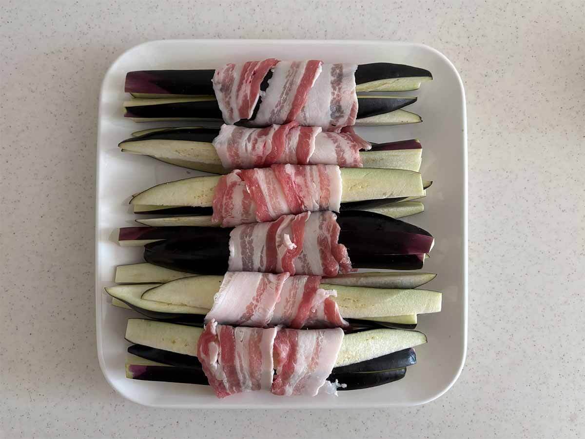 タサン志麻さん「なすと豚バラのレンジ蒸し」