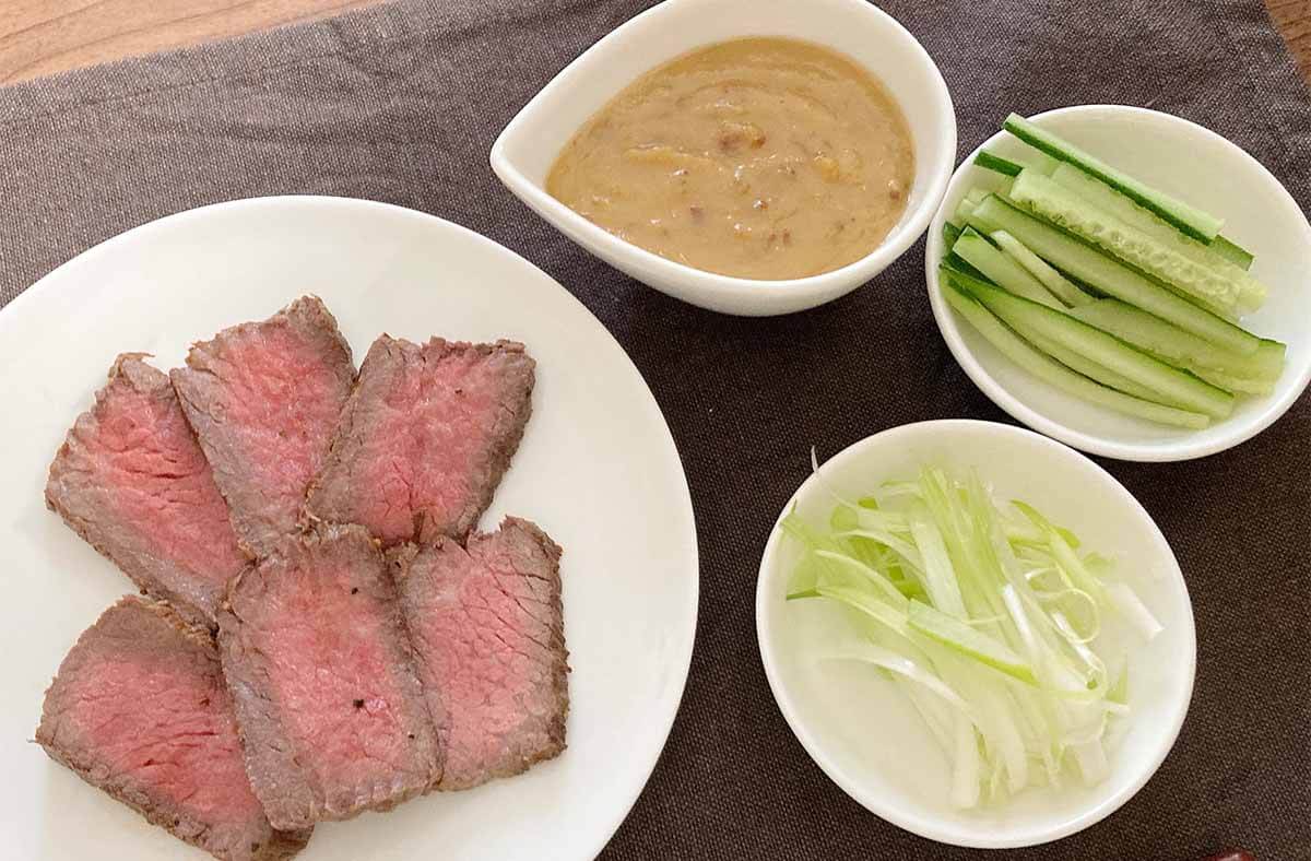 栗原はるみさん「フライパンローストビーフ」