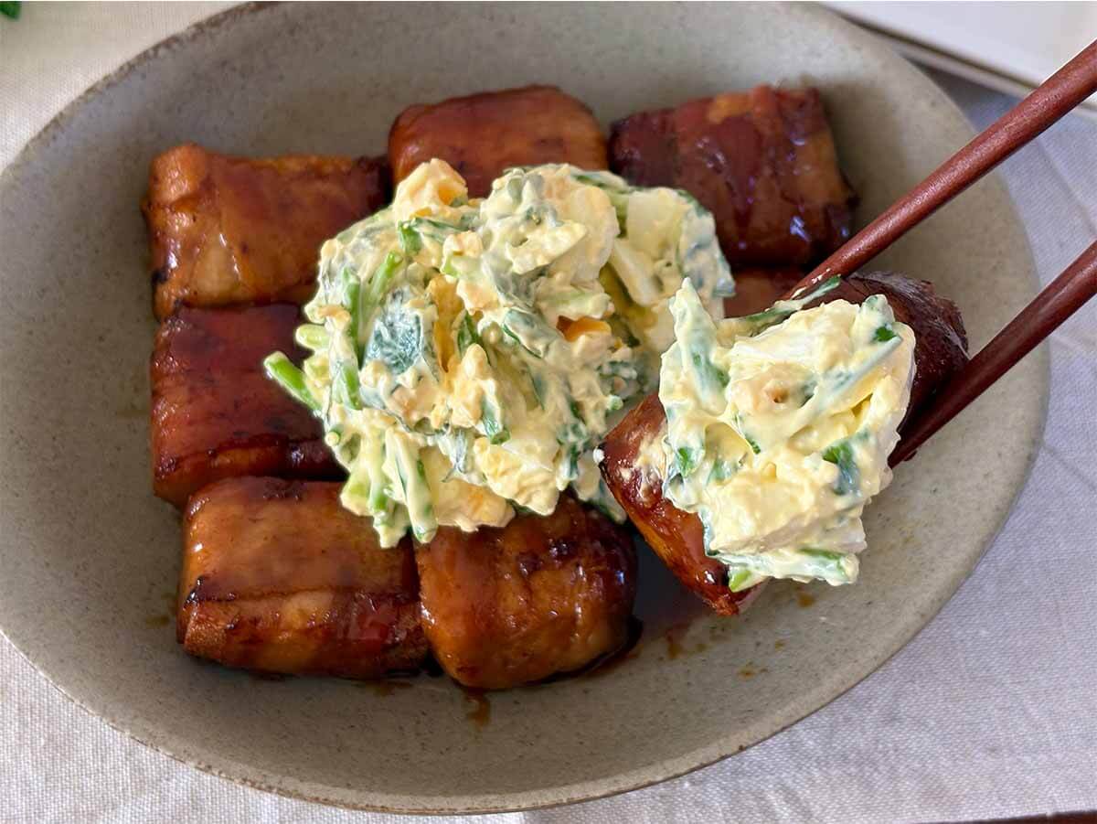 タサン志麻さん「厚揚げの照り焼き 薬味タルタル添え」