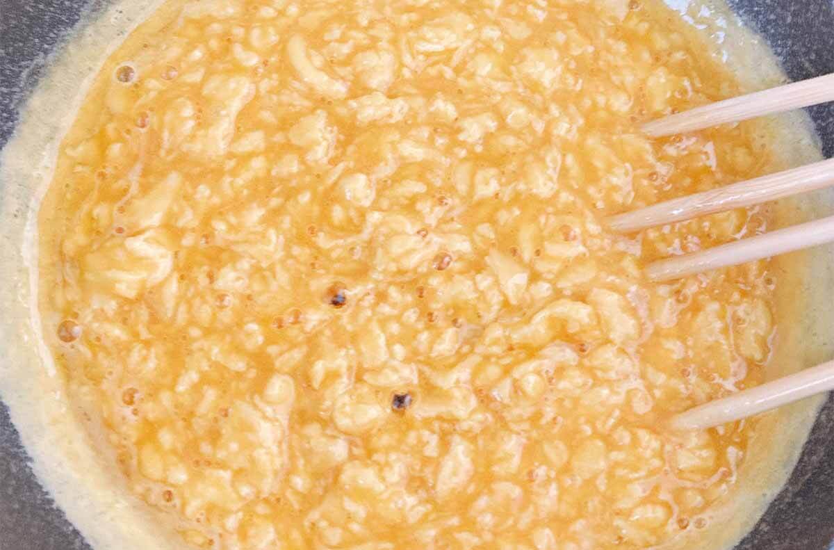 栗原はるみさん「青じそと黒ごまのそぼろご飯」