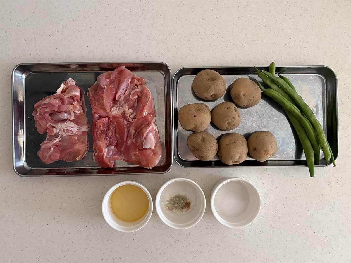 タサン志麻さん「カリカリじゃがいもと鶏のソテー」