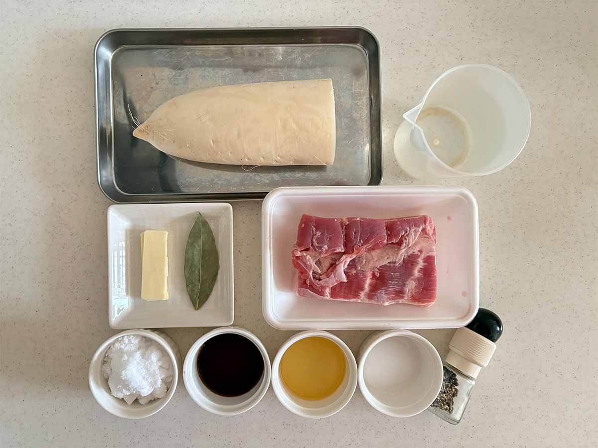 タサン志麻さん「大根と豚バラのキャラメル煮」