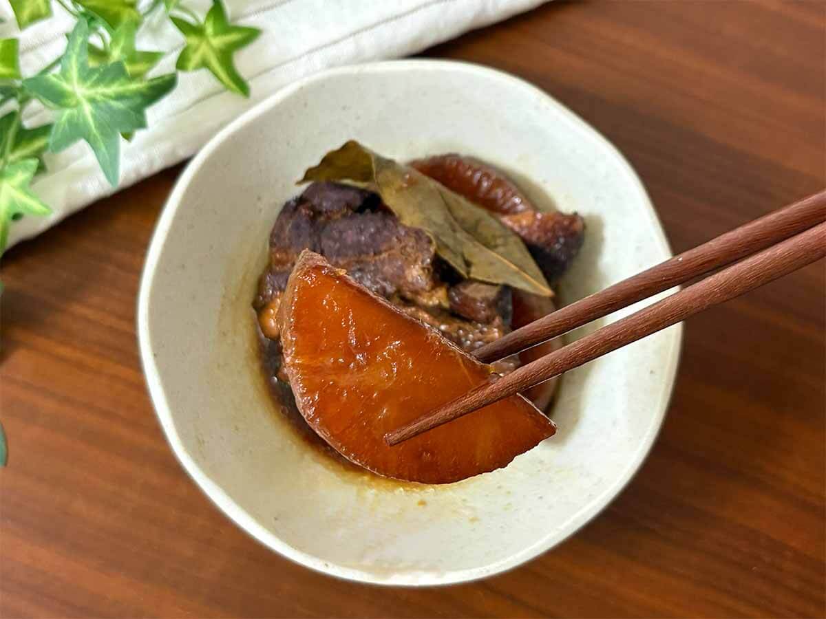 タサン志麻さん「大根と豚バラのキャラメル煮」