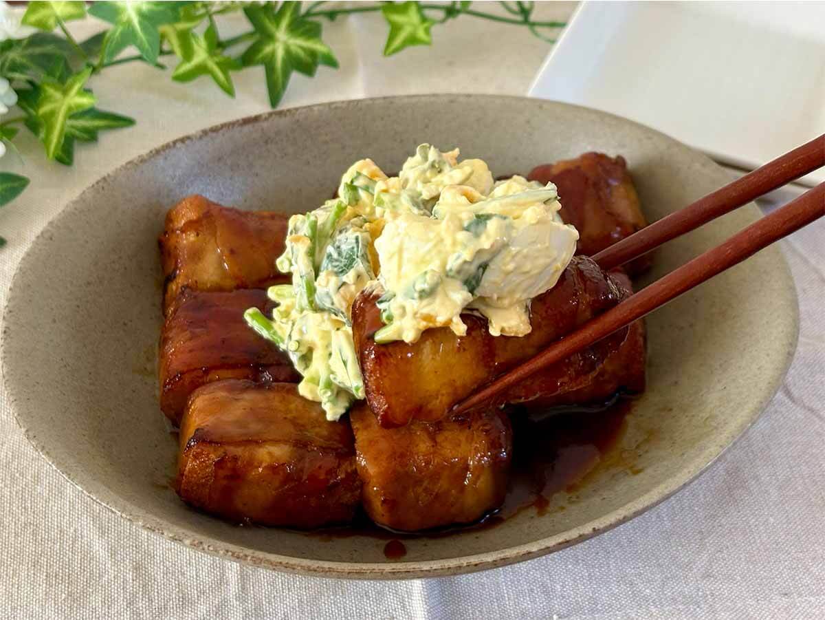 タサン志麻さん「厚揚げの照り焼き 薬味タルタル添え」