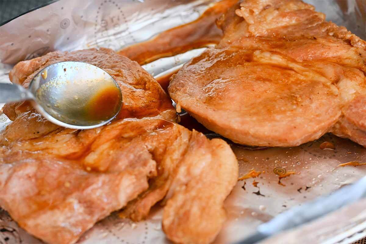 山本ゆりさん「トースターで！簡単焼肉のたれチャーシュー」